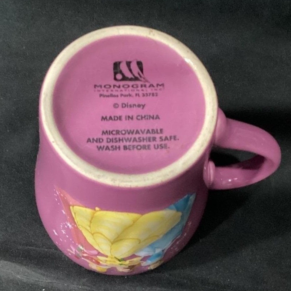 Disney Princess Coffee Cup, Cinderella Belle Aurora, Purple Character Drinkware - Picture 12 of 12